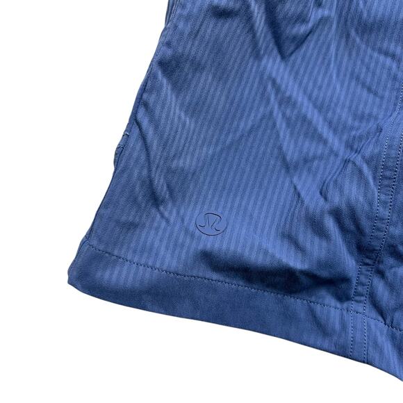 Lululemon Women’s Blue Drawstring Athletic Shorts Size 4 Lightweight gym workout - Picture 9 of 13
